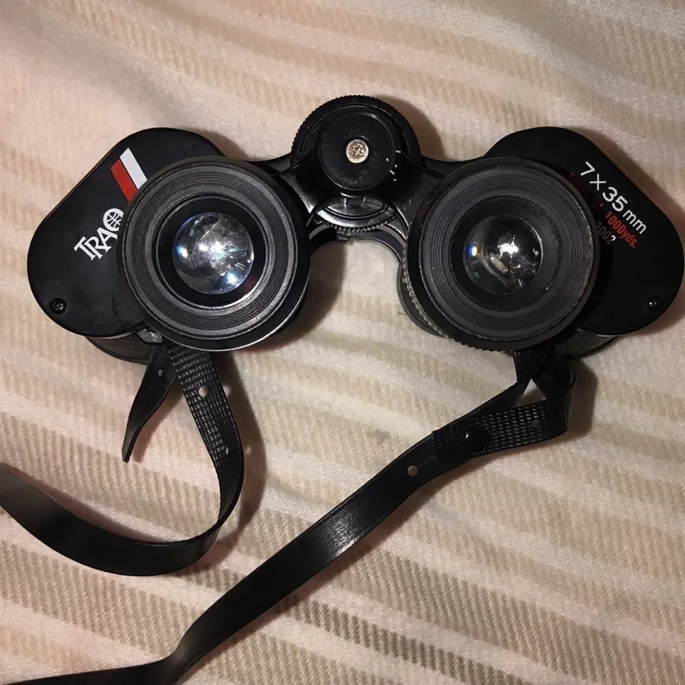 TRAQ Model 3002 7 x 35 mm Vintage Binoculars
